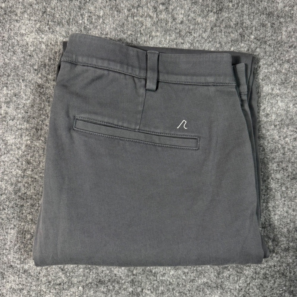 Redvanly Kent 5-Pocket Performance Pants Mens XL Pull-On Gray Golf Chino Stretch